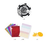 DIY - TROTTOLE DA DECORARE E METALLIZZARE