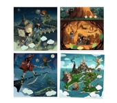 QUADRETTI DA DECORARE - PETER PAN