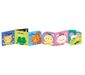 LIBRO BIANCO E NERO A FISARMONICA - TUMMY TIME