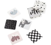SET CARTE CON IMMAGINI AD ALTO CONTRASTO BIANCO E NERO