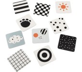 SET CARTE CON IMMAGINI AD ALTO CONTRASTO BIANCO E NERO