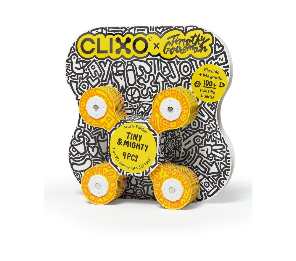 COSTRUZIONI MAGNETICHE CLIXO - ARTIST EDITION TIMOTHY GOODMAN