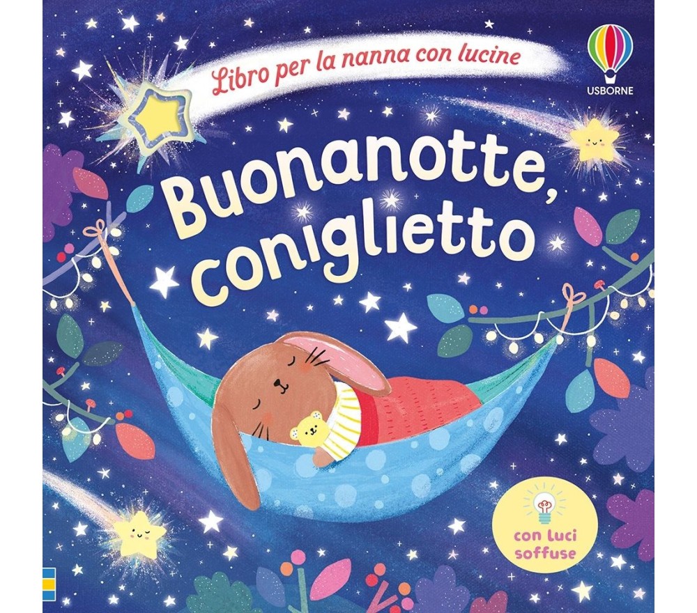LIBRO CON LUCINE - BUONANOTTE CONIGLIETTO