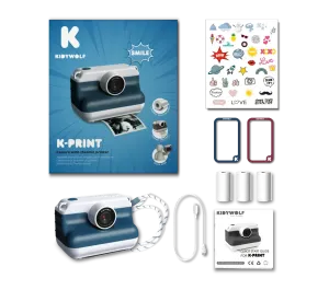 MACCHINA FOTOGRAFICA CON STAMPA ISTANTANEA - K-PRINT