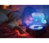 PROIETTORE LUCI E SUONI - MAGIC WAVE GIRADISCHI VERDE
