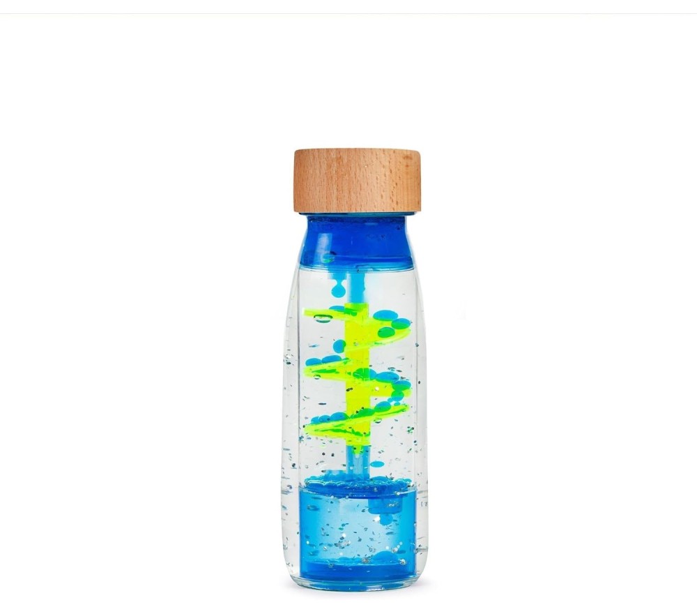 BOTTIGLIA SENSORIALE DELLA CALMA - MOVE SPIRALE BLU