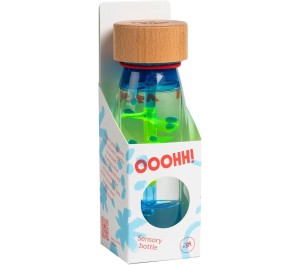 BOTTIGLIA SENSORIALE DELLA CALMA - MOVE SPIRALE BLU
