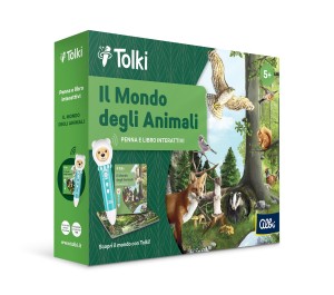 TOLKI - COFANETTO LIBRO E PENNA INTERATTIVA - IL MONDO DEGLI ANIMALI