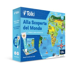TOLKI - COFANETTO LIBRO E PENNA INTERATTIVA - ALLA SCOPERTA DEL MONDO