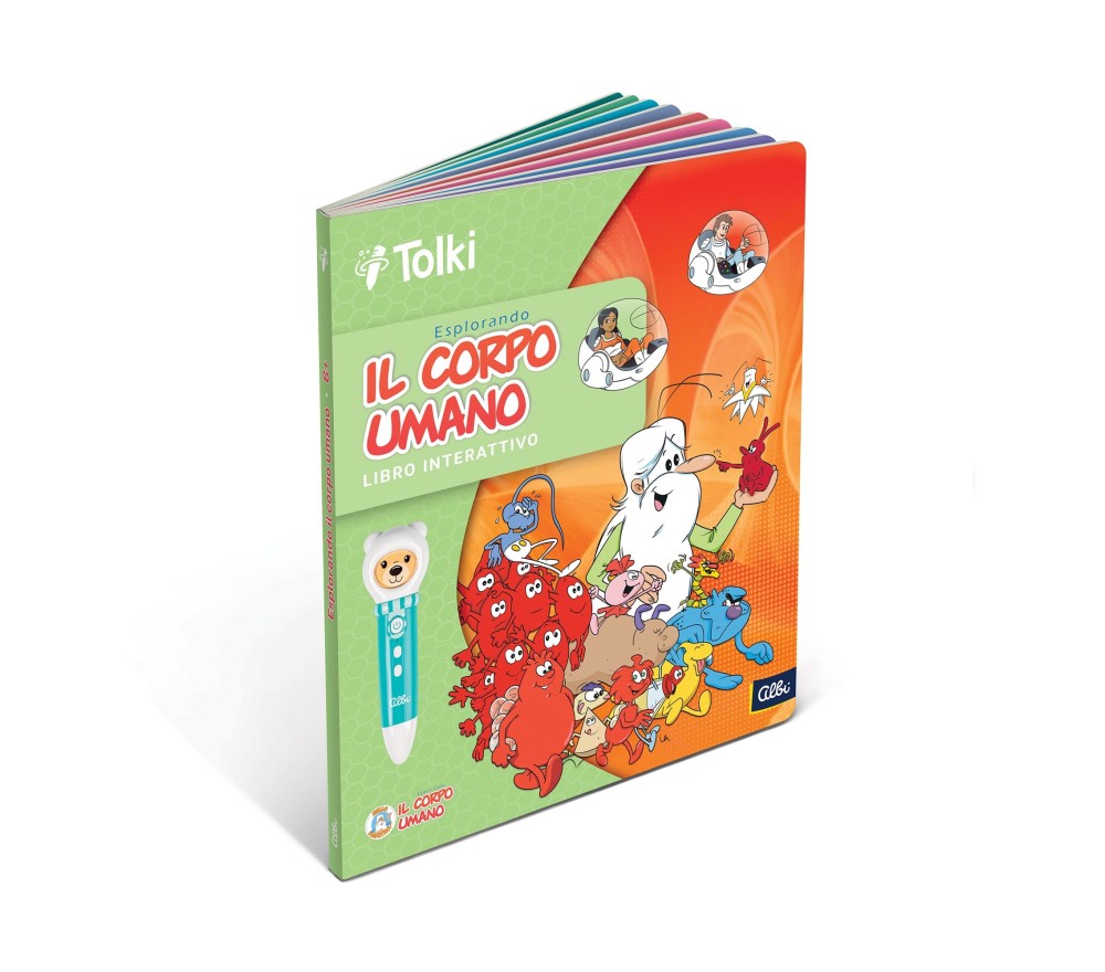TOLKI - LIBRO SINGOLO -  ESPLORANDO IL CORPO UMANO