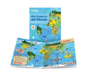 TOLKI - COFANETTO LIBRO E PENNA INTERATTIVA - ALLA SCOPERTA DEL MONDO