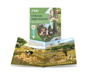 TOLKI - COFANETTO LIBRO E PENNA INTERATTIVA - IL MONDO DEGLI ANIMALI