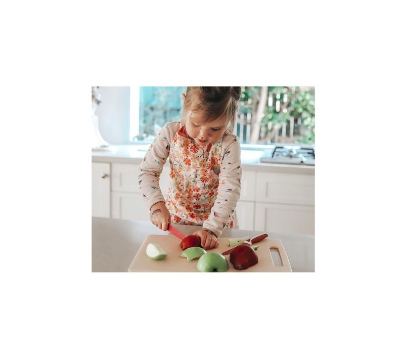 COLTELLO PER BAMBINI KIDDIKUTTER - ROSA PETALO