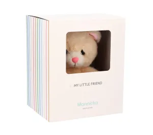PELUCHE GATTINO BIANCO CREMA