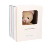 PELUCHE GATTINO BIANCO CREMA