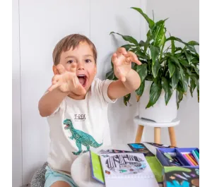 SET CREATIVO DA COLORARE - DINOSAURI NELLO SPAZIO