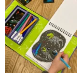 SET CREATIVO DA COLORARE - DINOSAURI NELLO SPAZIO