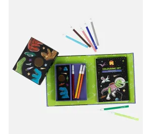 SET CREATIVO DA COLORARE - DINOSAURI NELLO SPAZIO