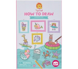 SET CREATIVO IMPARARE A DISEGNARE - HOW TO DRAW - SUMMER FUN