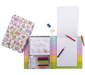 SET CREATIVO IMPARARE A DISEGNARE - HOW TO DRAW - SUMMER FUN