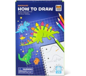 SET CREATIVO IMPARARE A DISEGNARE - HOW TO DRAW - DINOSAURI