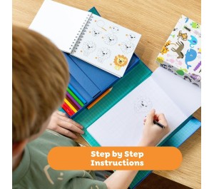 SET CREATIVO IMPARARE A DISEGNARE - HOW TO DRAW - DINOSAURI