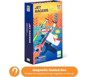 SET CREATIVO AEREI DA LANCIO DA COLORARE E COSTURIRE - JET RACERS