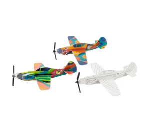 SET CREATIVO AEREI DA LANCIO DA COLORARE E COSTURIRE - JET RACERS