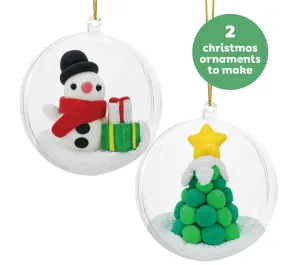 SET CREATIVO PALLINE DI NATALE CON PASTA MODELLABILE