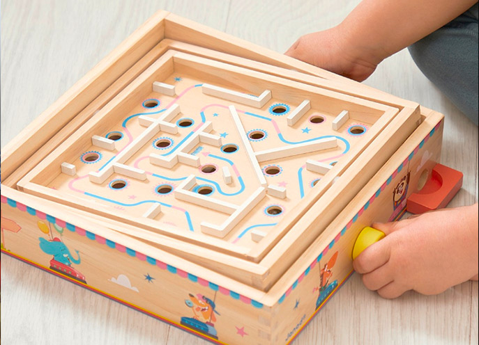 Labirinto in legno Janod gioco per la concentrazione